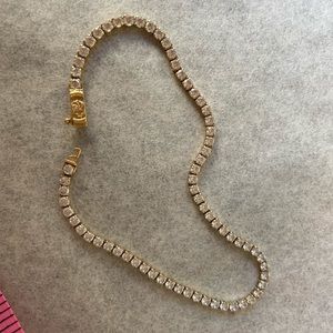 Gorgeous 10k CZ tennis bracelet 7”